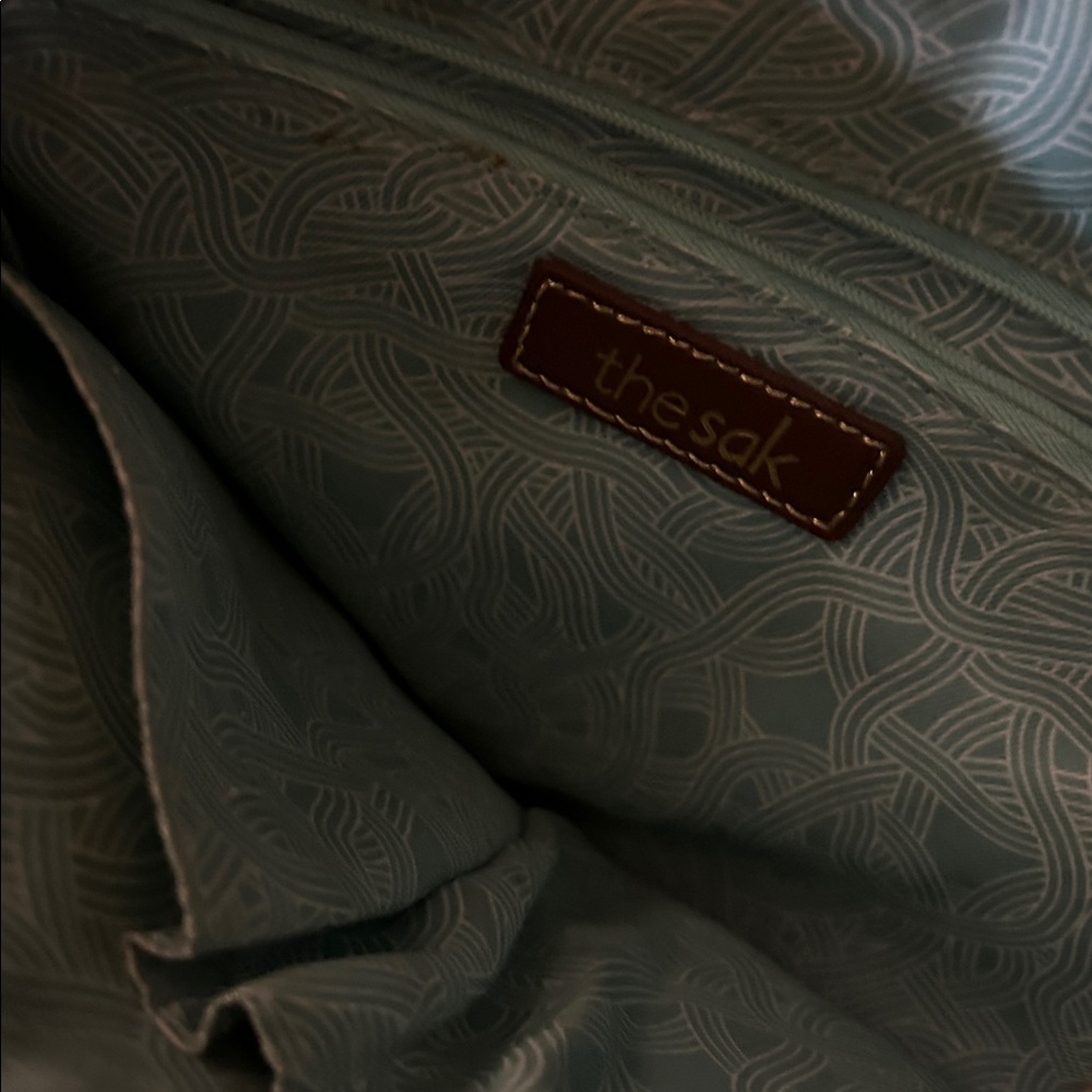 The Sak Cream and Brown Crossbody Bag - Picture 5 of 8